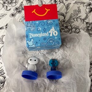 Disneyland 70th Anniversary Nebula Baymax Toy Set